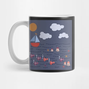 Lovely Day for A Sea Adventure Mug